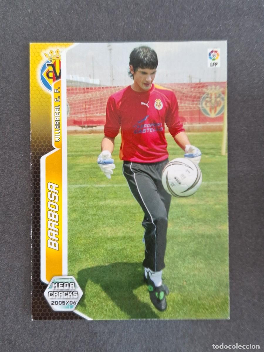 Cromos de f&uacute;tbol: L3 BARBOSA VILLARREAL C. F. 326 PANINI MEGACRACKS 2005 2006 05 06