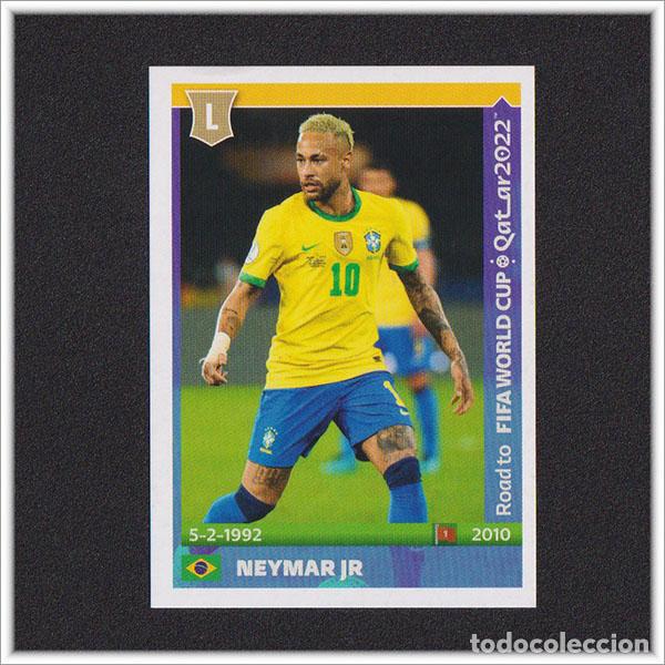 Cromos de f&uacute;tbol: ROAD TO FIFA WORLD CUP QATAR 2022 PANINI MUNDIAL NEYMAR 88 BRASIL BRAZIL PSG PARIS SAINT GERMAIN