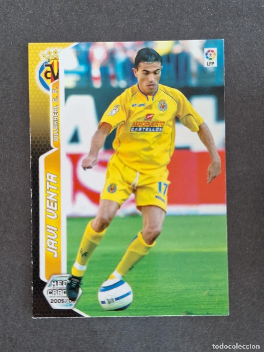 Cromos de f&uacute;tbol: L3 JAVI VENTA VILLARREAL C. F. 328 PANINI MEGACRACKS 2005 2006 05 06