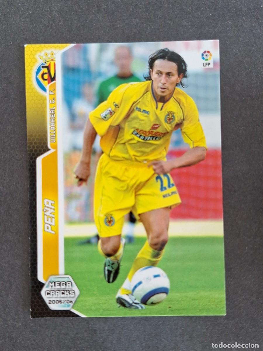 Cromos de f&uacute;tbol: L3 PE&Ntilde;A VILLARREAL C. F. 331 PANINI MEGACRACKS 2005 2006 05 06