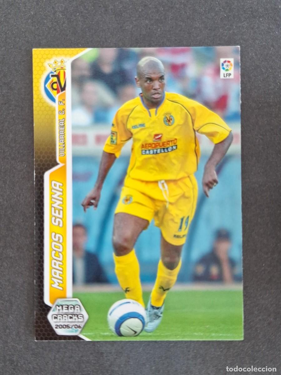 Cromos de f&uacute;tbol: L3 MARCOS SENNA VILLARREAL C. F. 334 PANINI MEGACRACKS 2005 2006 05 06
