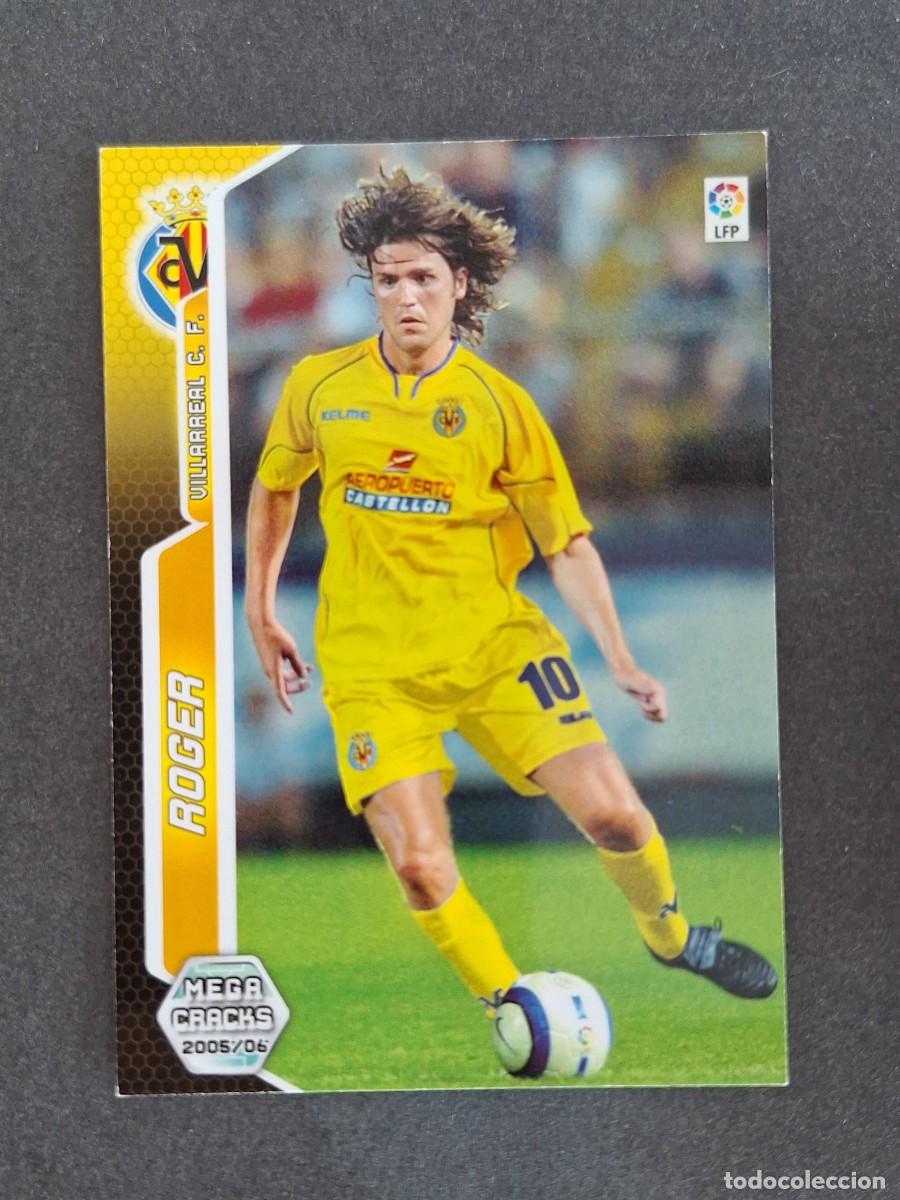 Cromos de f&uacute;tbol: L3 ROGER VILLARREAL C. F. 339 PANINI MEGACRACKS 2005 2006 05 06