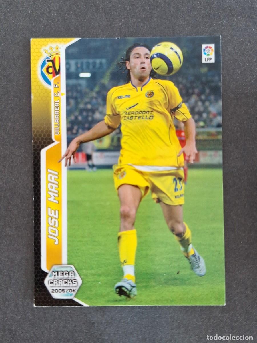 Cromos de f&uacute;tbol: L3 JOSE MARI VILLARREAL C. F. 340 PANINI MEGACRACKS 2005 2006 05 06