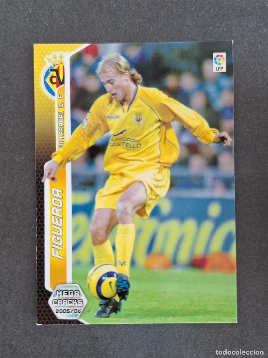 Cromos de f&uacute;tbol: L3 FIGUEROA VILLARREAL C. F. 342 PANINI MEGACRACKS 2005 2006 05 06