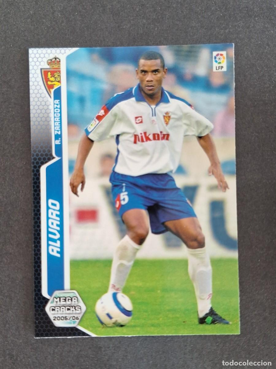Cromos de f&uacute;tbol: L3 ALVARO REAL ZARAGOZA 348 PANINI MEGACRACKS 2005 2006 05 06