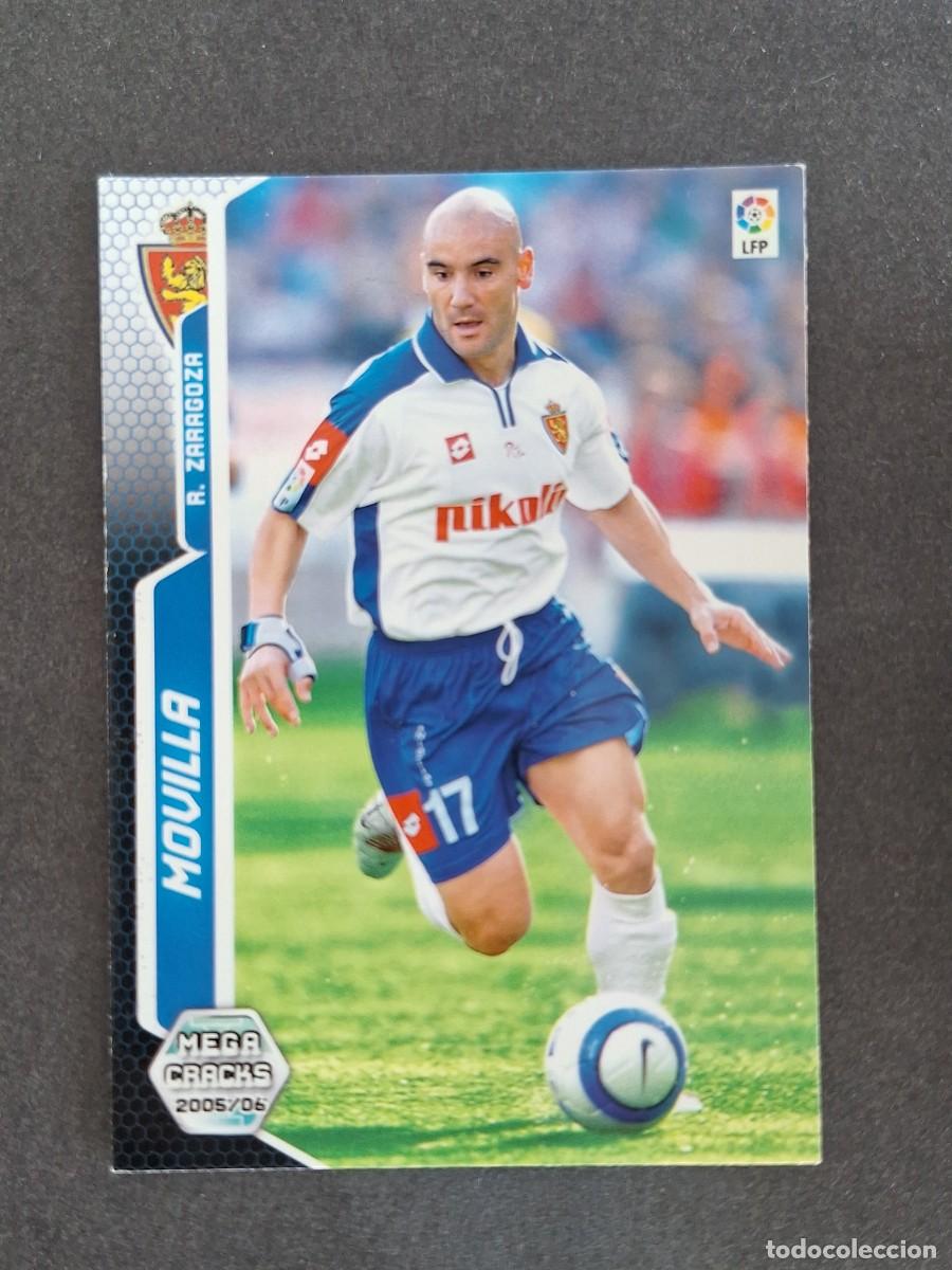 Cromos de f&uacute;tbol: L3 MOVILLA REAL ZARAGOZA 352 PANINI MEGACRACKS 2005 2006 05 06
