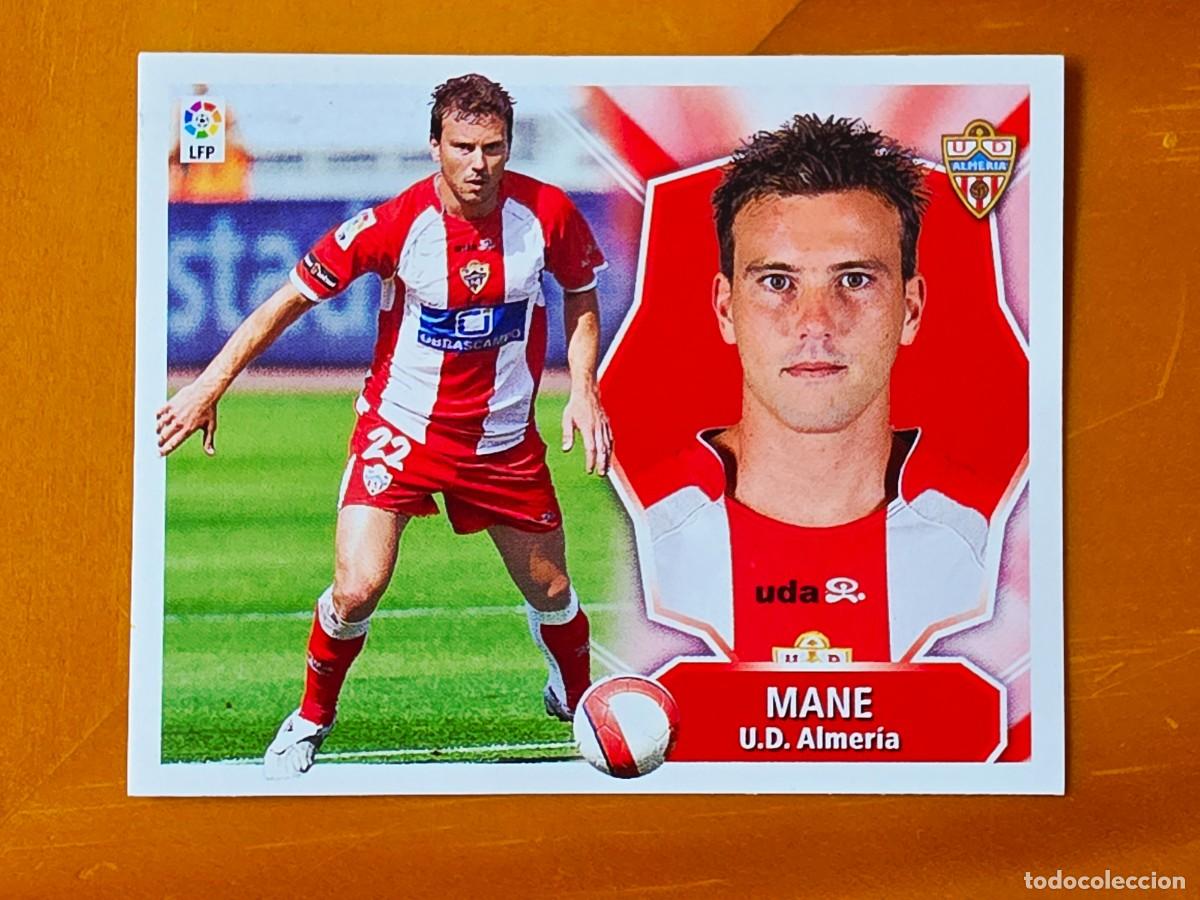 Cromos de f&uacute;tbol: Man&eacute;, UD Almer&iacute;a, Panini Ediciones Liga Este 2008 2009 08 09, sin pegar