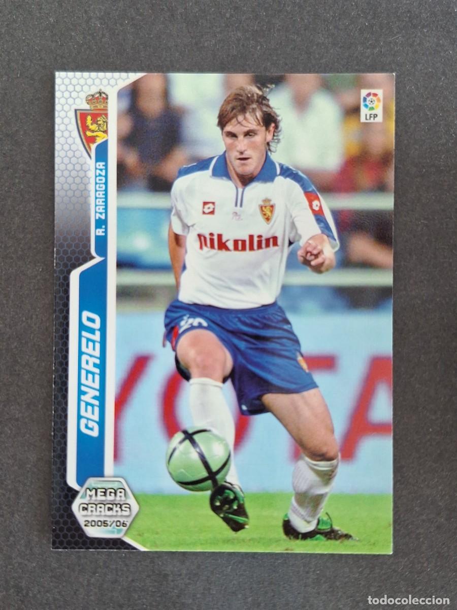 Cromos de f&uacute;tbol: L3 GENERELO REAL ZARAGOZA 355 PANINI MEGACRACKS 2005 2006 05 06