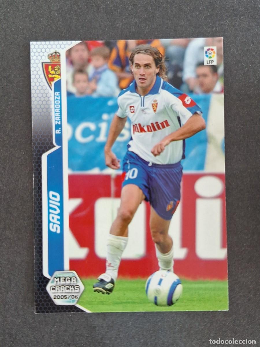Cromos de f&uacute;tbol: L3 SAVIO REAL ZARAGOZA 359 PANINI MEGACRACKS 2005 2006 05 06