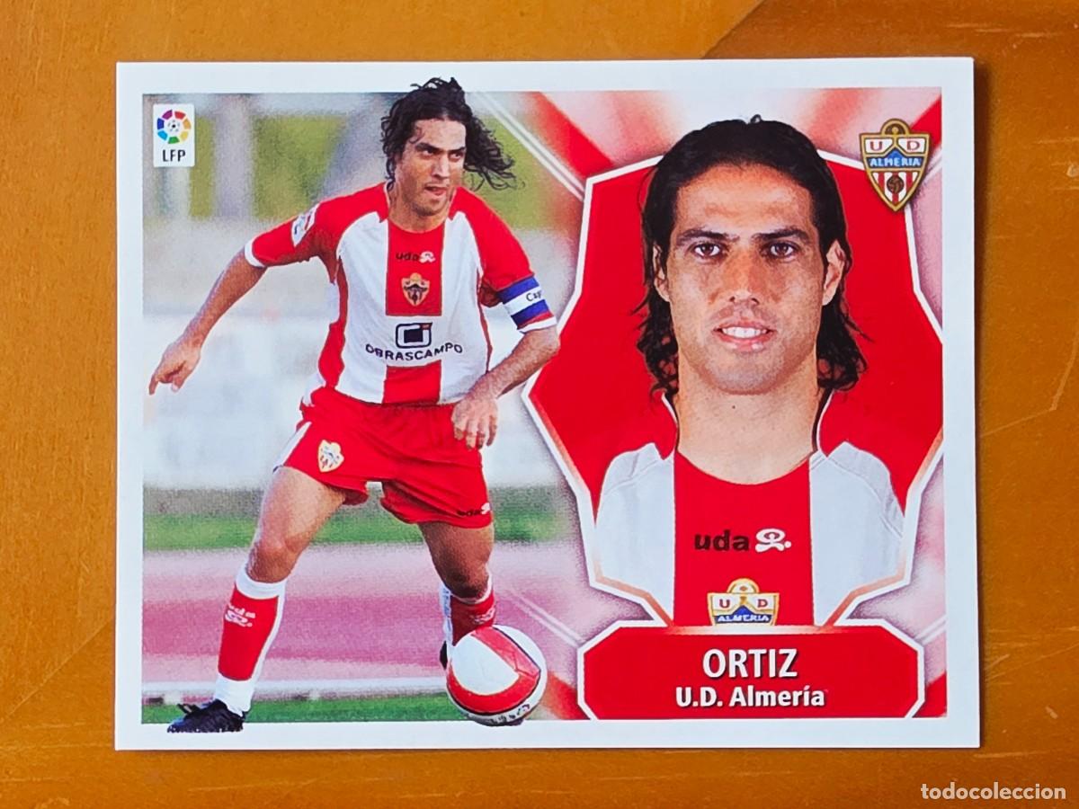 Cromos de f&uacute;tbol: Jos&eacute; Ortiz, UD Almer&iacute;a, Panini Ediciones Liga Este 2008 2009 08 09, sin pegar