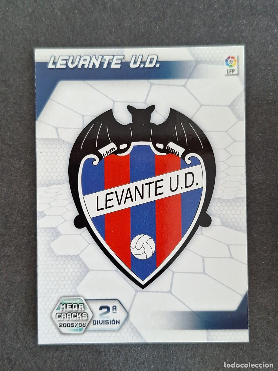 Cromos de f&uacute;tbol: L3 ESCUDO LEVANTE U. D. 2&ordf; SEGUNDA DIVISION 415 PANINI MEGACRACKS 2005 2006 05 06