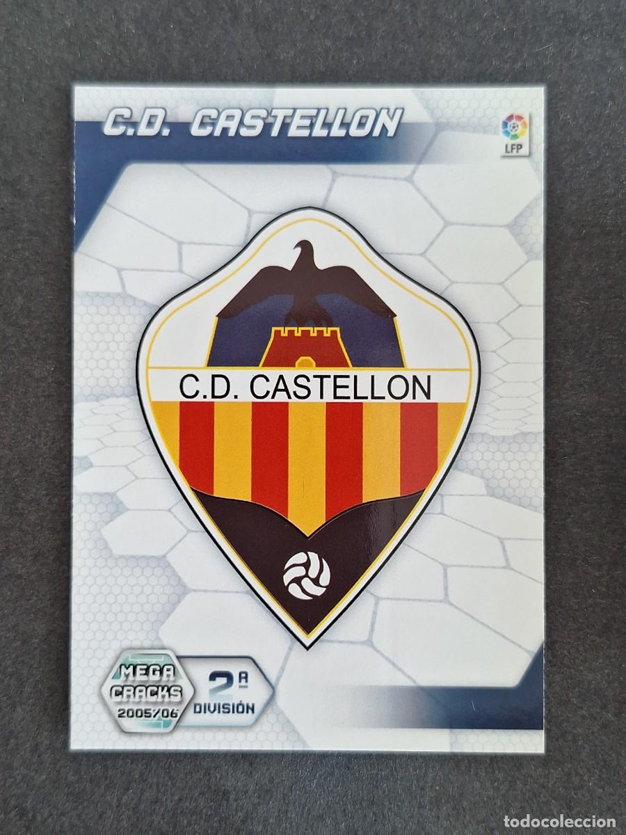 Cromos de f&uacute;tbol: L3 ESCUDO C. D. CASTELLON 2&ordf; SEGUNDA DIVISION 433 PANINI MEGACRACKS 2005 2006 05 06