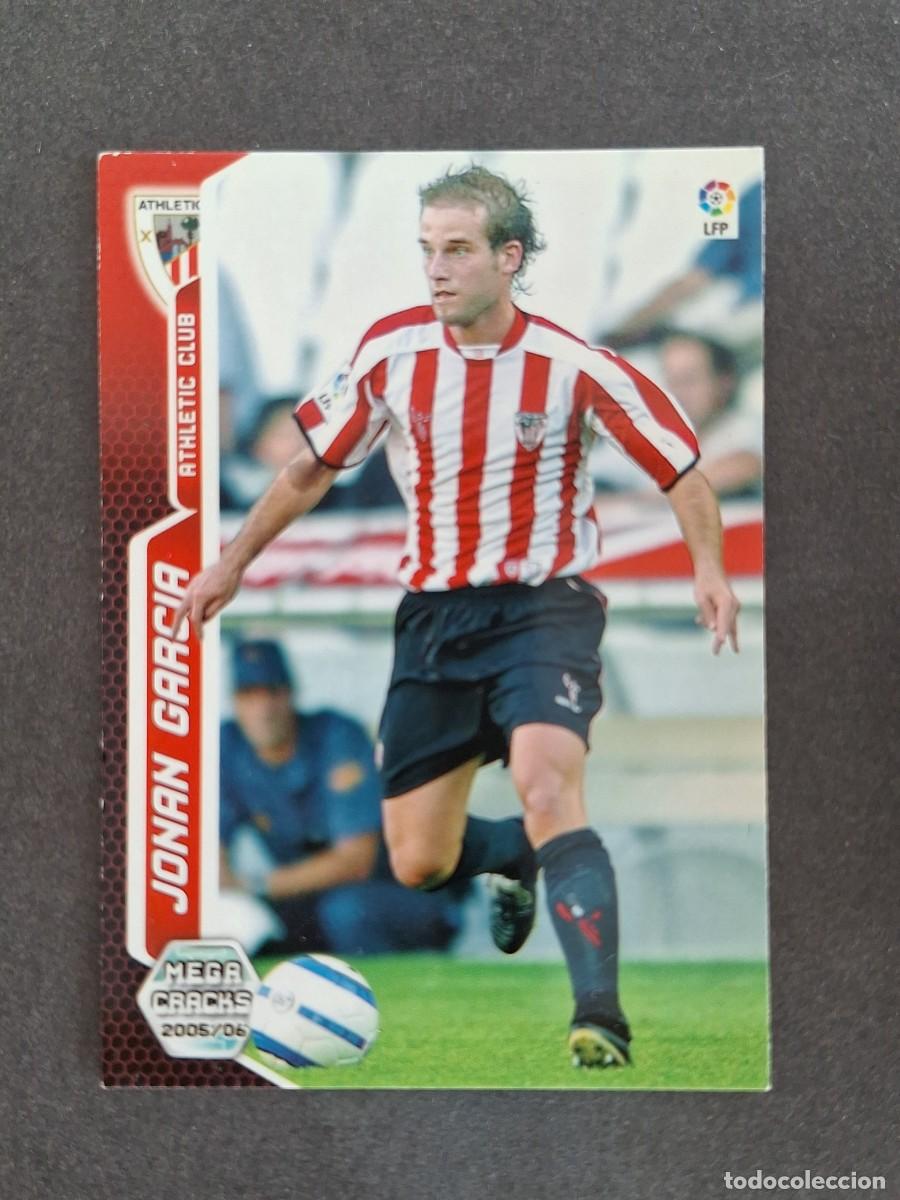 Cromos de f&uacute;tbol: L3 JONAN GARCIA ATHLETIC CLUB DE BILBAO 33 PANINI MEGACRACKS 2005 2006 05 06