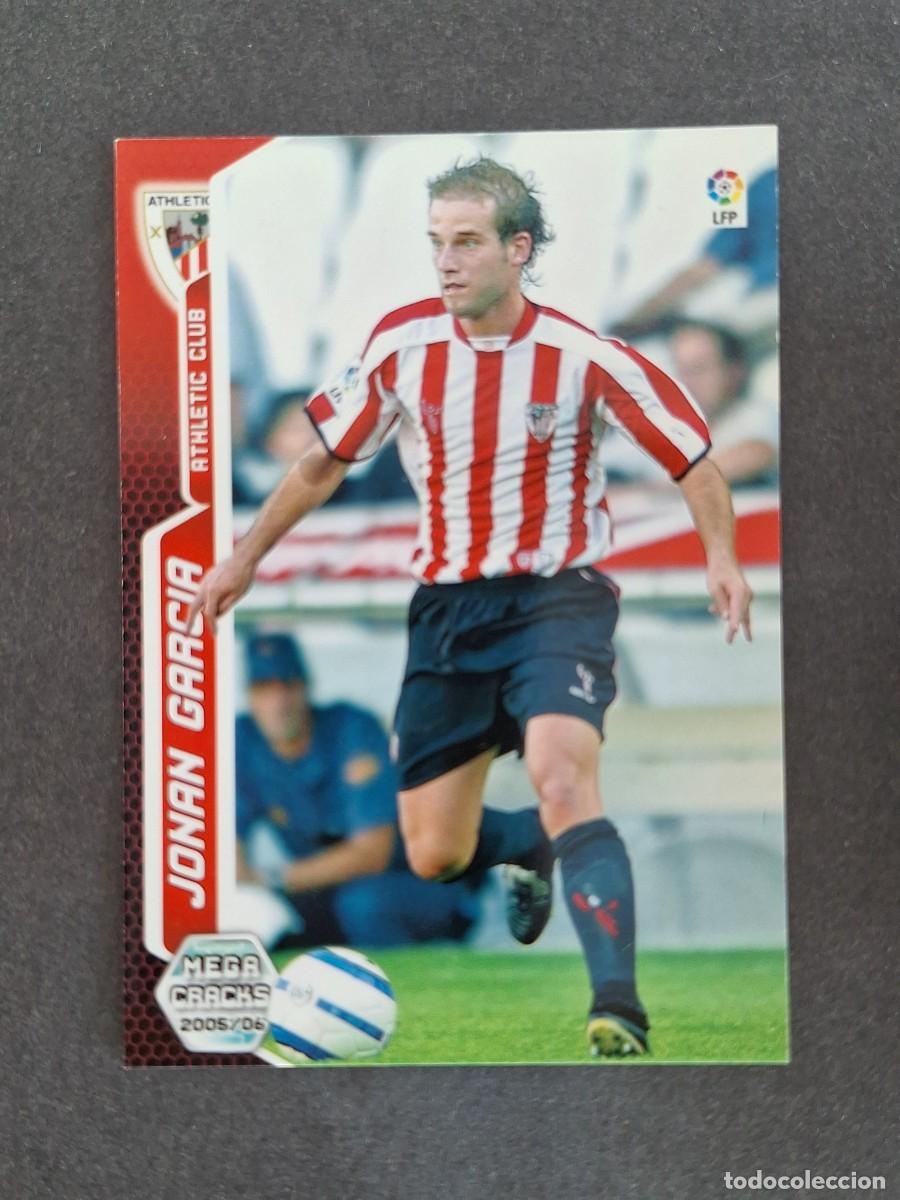 Cromos de f&uacute;tbol: L3 JONAN GARCIA ATHLETIC CLUB DE BILBAO 33 PANINI MEGACRACKS 2005 2006 05 06