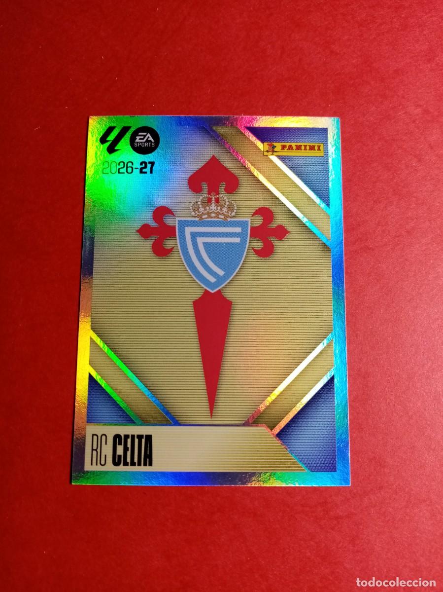 Cromos de f&uacute;tbol: N&ordm; 1 ESCUDO, RC CELTA, LIGA ESTE 2026 2027 26 27 PANINI