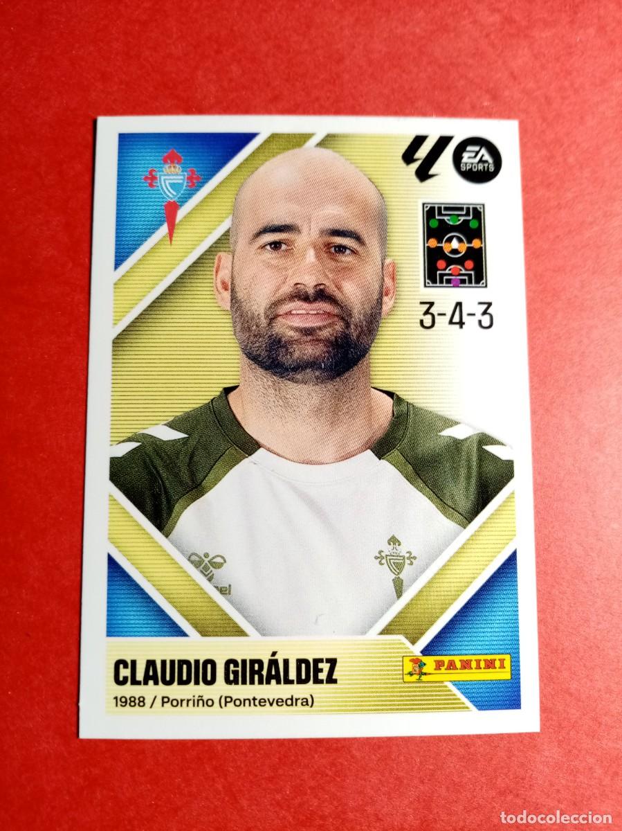 Cromos de f&uacute;tbol: N&ordm; 2 CLAUDIO GIRALDEZ, ENTRENADOR, RC CELTA, LIGA ESTE 2026 2027 26 27 PANINI