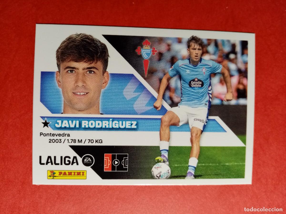 Cromos de f&uacute;tbol: N&ordm; 7 JAVI RODRIGUEZ, RC CELTA, LIGA ESTE 2026 2027 26 27 PANINI