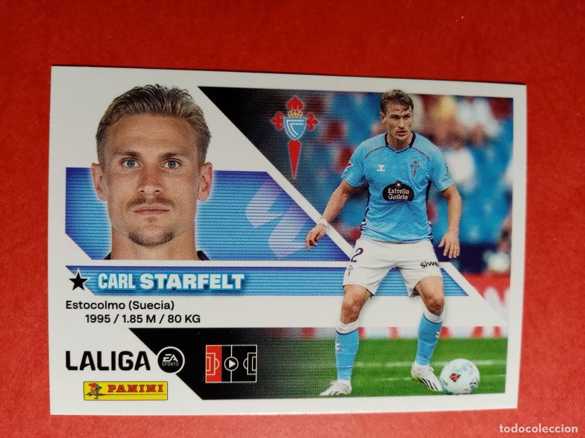 Cromos de f&uacute;tbol: N&ordm; 8 CARL STARFELT, RC CELTA, LIGA ESTE 2026 2027 26 27 PANINI