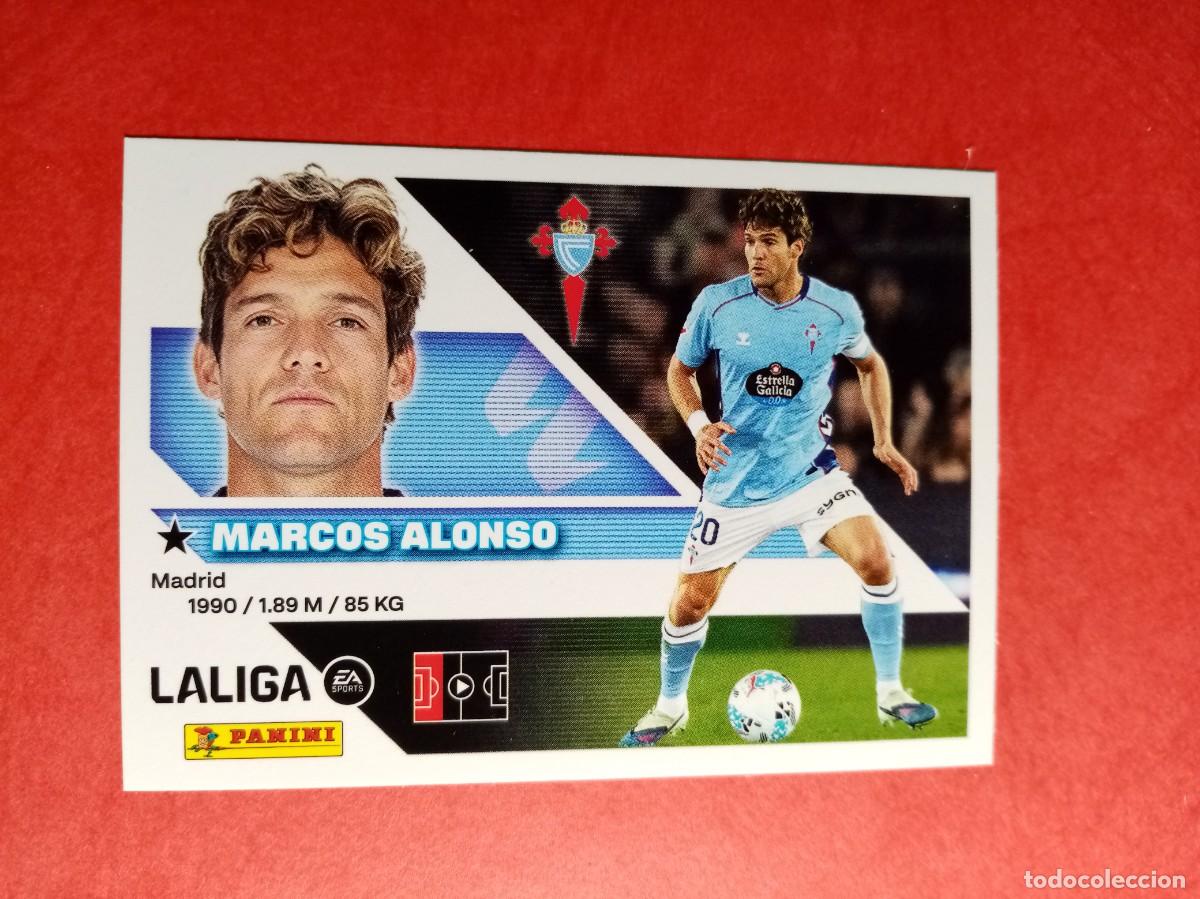 Cromos de f&uacute;tbol: N&ordm; 9 A 9A MARCOS ALONSO, RC CELTA, LIGA ESTE 2026 2027 26 27 PANINI