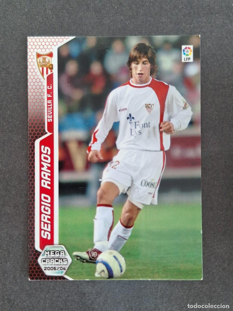 Cromos de f&uacute;tbol: L3 SERGIO RAMOS SEVILLA F. C. 274 PANINI MEGACRACKS 2005 2006 05 06