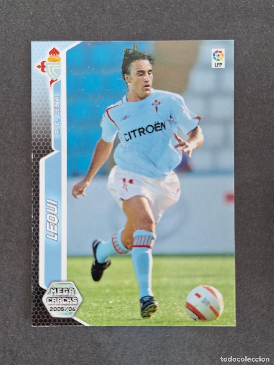 Cromos de f&uacute;tbol: L3 LEQUI CELTA DE VIGO 114 BIS PANINI MEGACRACKS 2005 2006 05 06