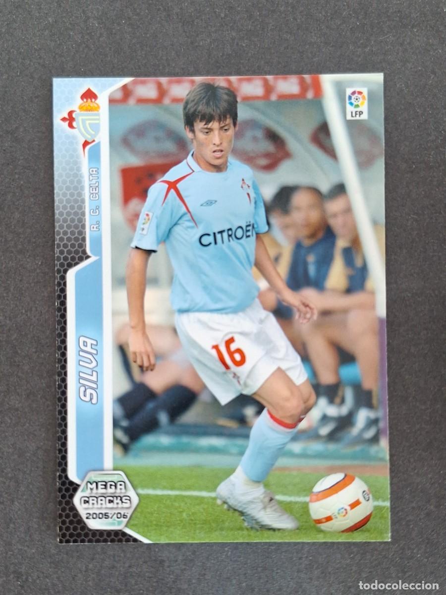 Cromos de f&uacute;tbol: L3 SILVA CELTA DE VIGO 123 BIS PANINI MEGACRACKS 2005 2006 05 06