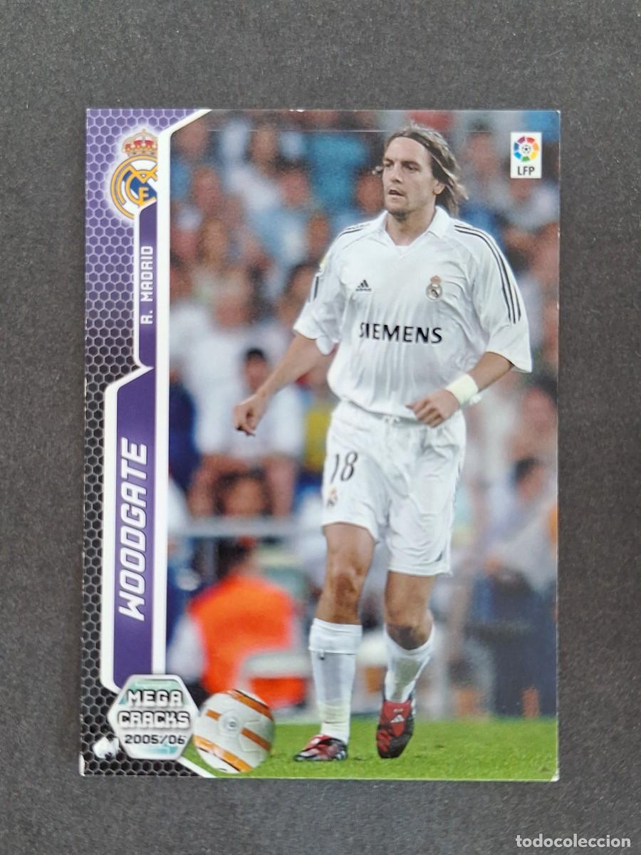Cromos de f&uacute;tbol: L3 WOODGATE REAL MADRID 185 BIS PANINI MEGACRACKS 2005 2006 05 06