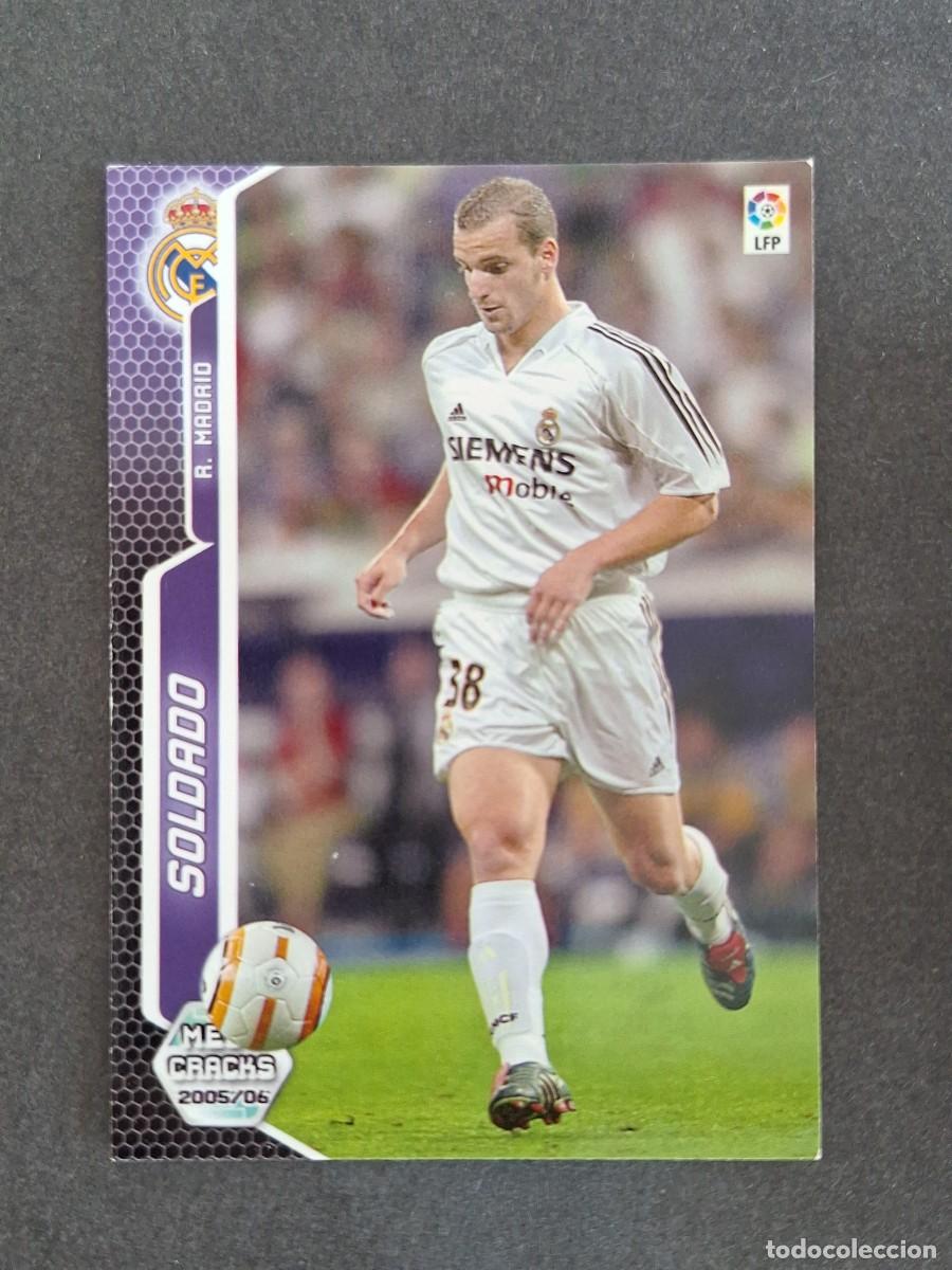 Cromos de f&uacute;tbol: L3 SOLDADO REAL MADRID 194 BIS PANINI MEGACRACKS 2005 2006 05 06