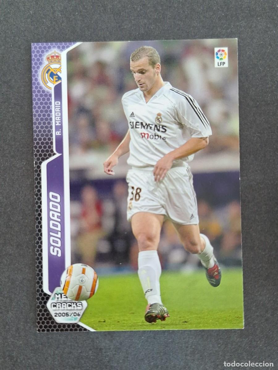 Cromos de f&uacute;tbol: L3 SOLDADO REAL MADRID 194 BIS PANINI MEGACRACKS 2005 2006 05 06