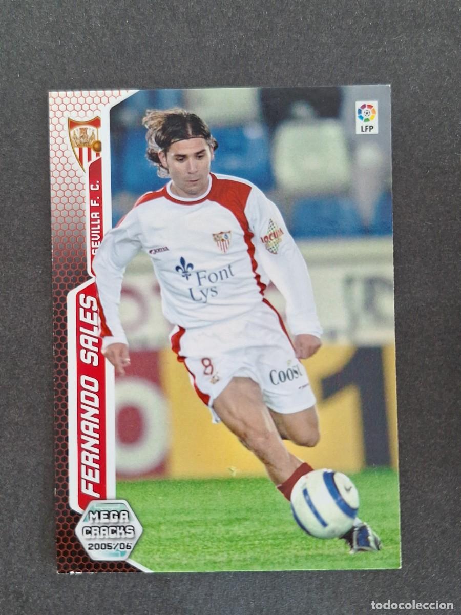 Cromos de f&uacute;tbol: L3 FERNANDO SALES SEVILLA F. C. 284 BIS PANINI MEGACRACKS 2005 2006 05 06