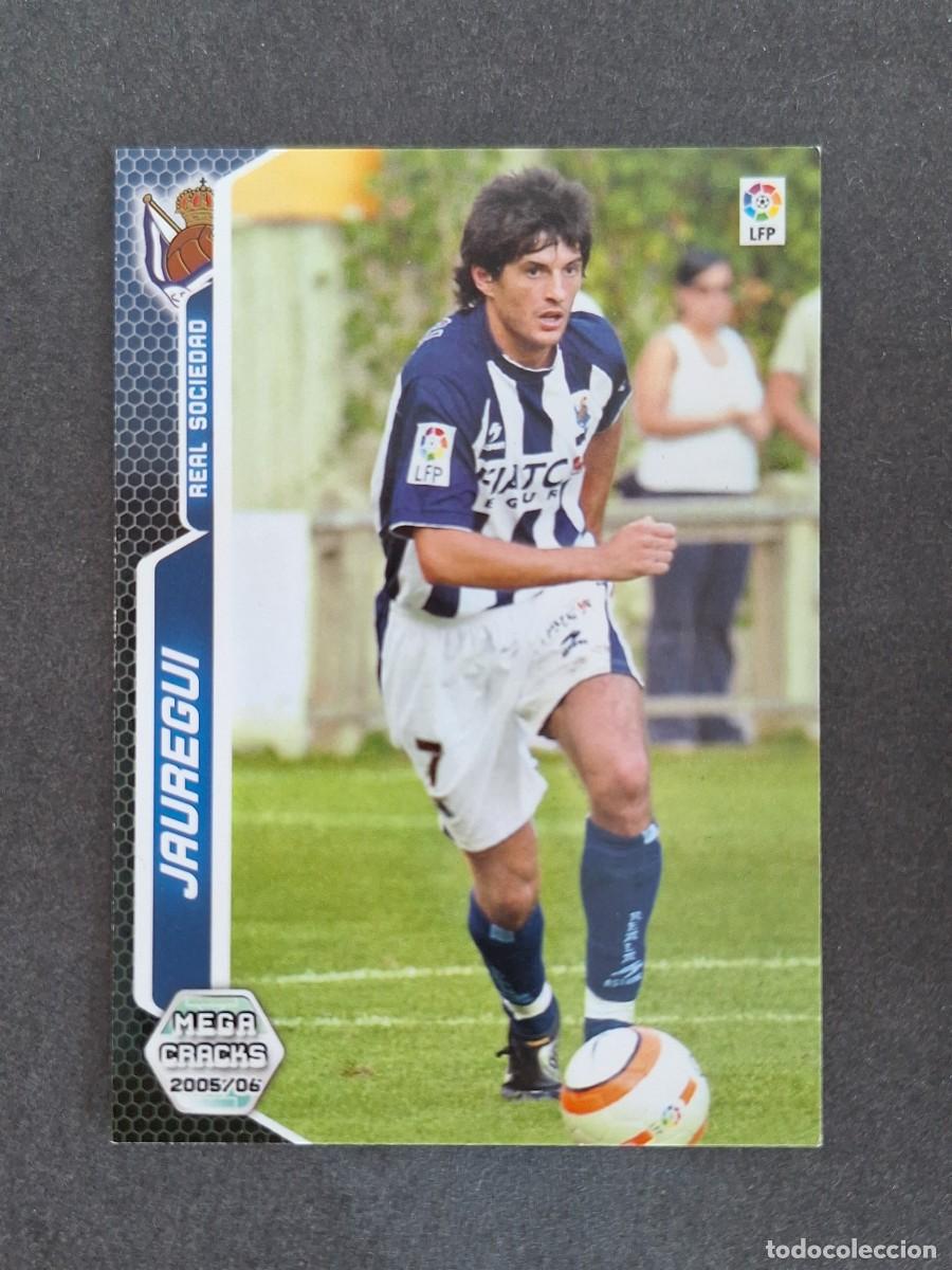 Cromos de f&uacute;tbol: L3 JAUREGUI REAL SOCIEDAD 295 BIS PANINI MEGACRACKS 2005 2006 05 06