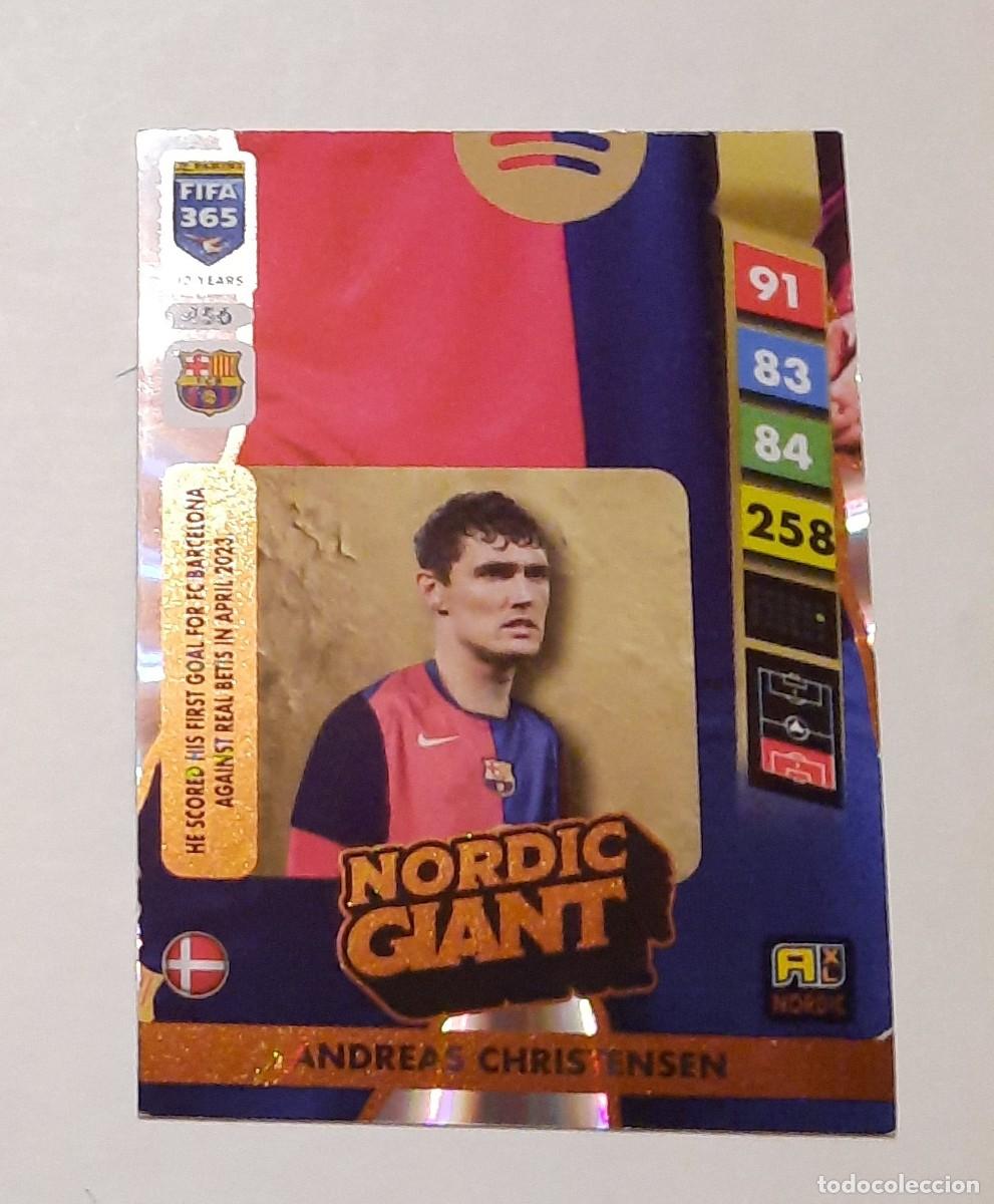 Cromos de f&uacute;tbol: Andreas Christensen Nordic Giant #456 Fifa 365 2025