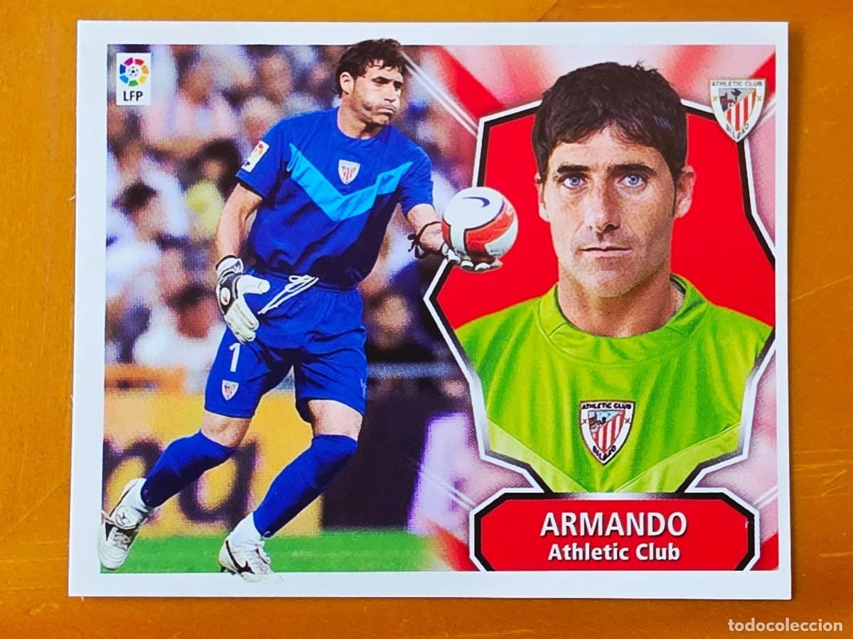 Cromos de f&uacute;tbol: Armando Ribeiro, Athletic Club de Bilbao, Panini Ediciones Liga Este 2008 2009 08 09, sin pegar