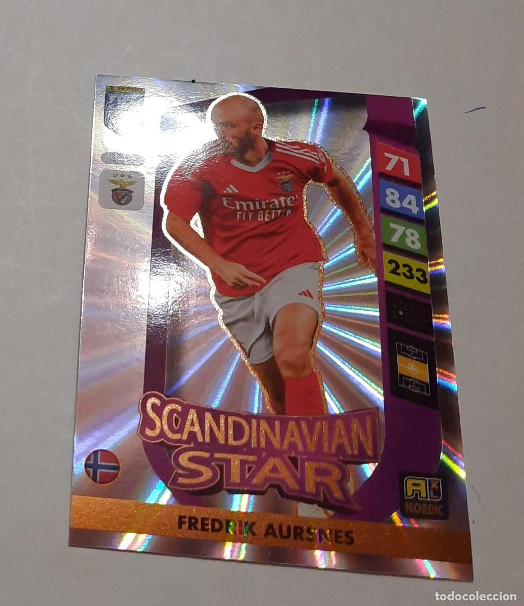 Cromos de f&uacute;tbol: Fredrik Aursnes Skandinavian Star #449 Benfica Fifa 365 2025