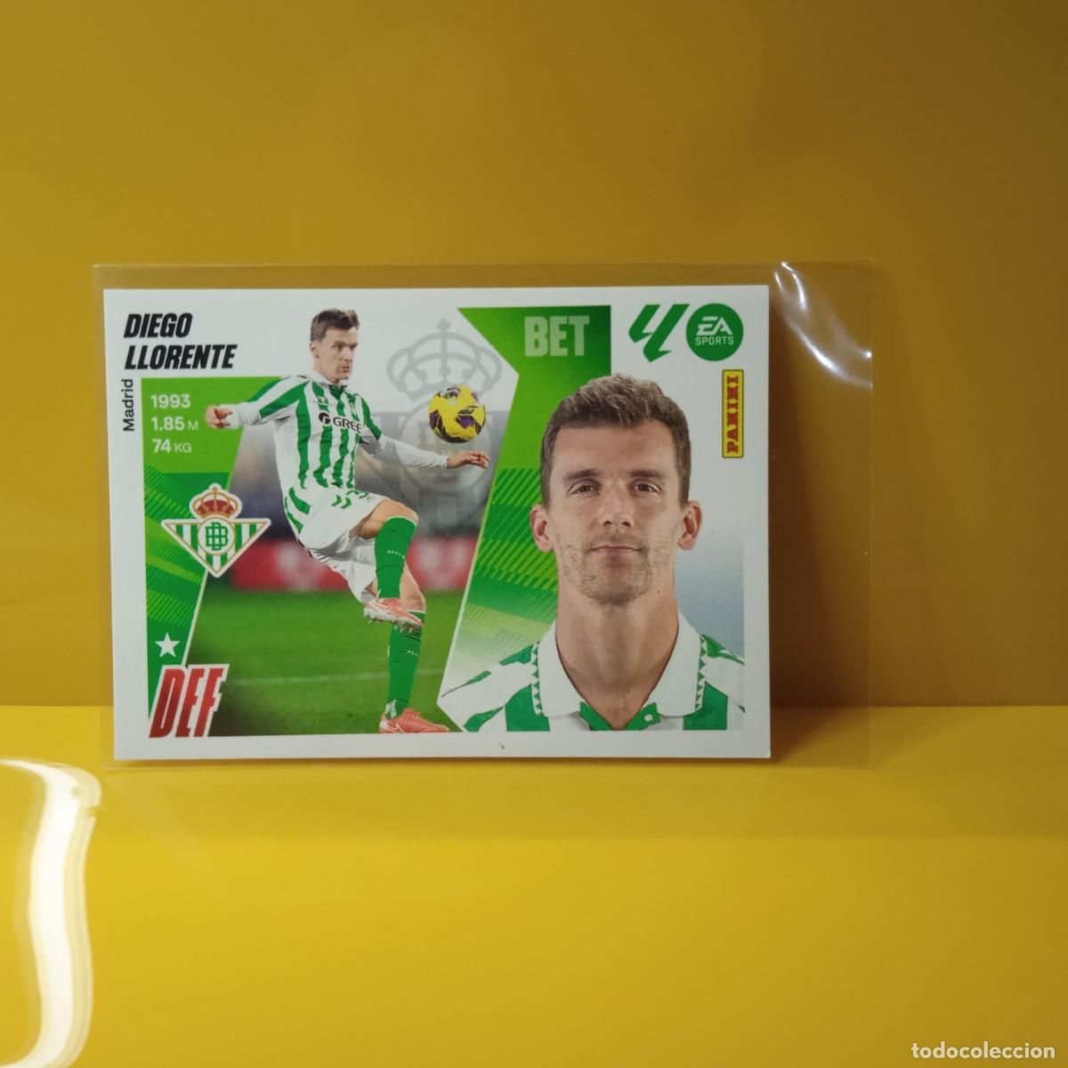 Cromos de f&uacute;tbol: EDICIONES ESTE 2025 2026 25 26 REAL BETIS DIEGO LLORENTE 8