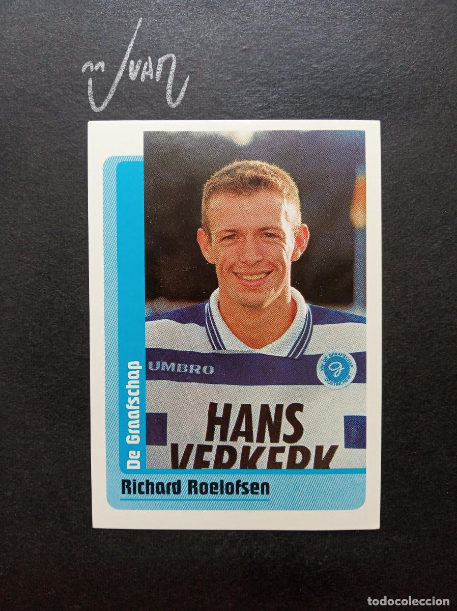 Cromos de f&uacute;tbol: N&ordm; 259 ROELOFSEN DE GRAAFSCHAP ⚽ PANINI &reg; VOETBAL EREDIVISIE 1998 1999 98 99 SIN PEGAR NUNCA PEGADO
