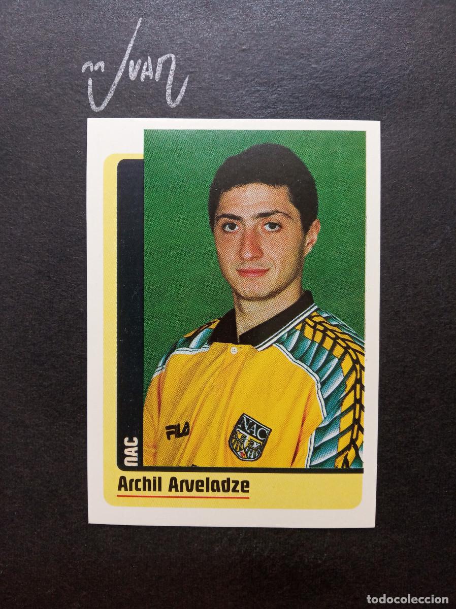 Cromos de f&uacute;tbol: N&ordm; 277 ARVELADZE NAC BREDA ⚽ PANINI &reg; VOETBAL EREDIVISIE 1998 1999 98 99 SIN PEGAR NUNCA PEGADO