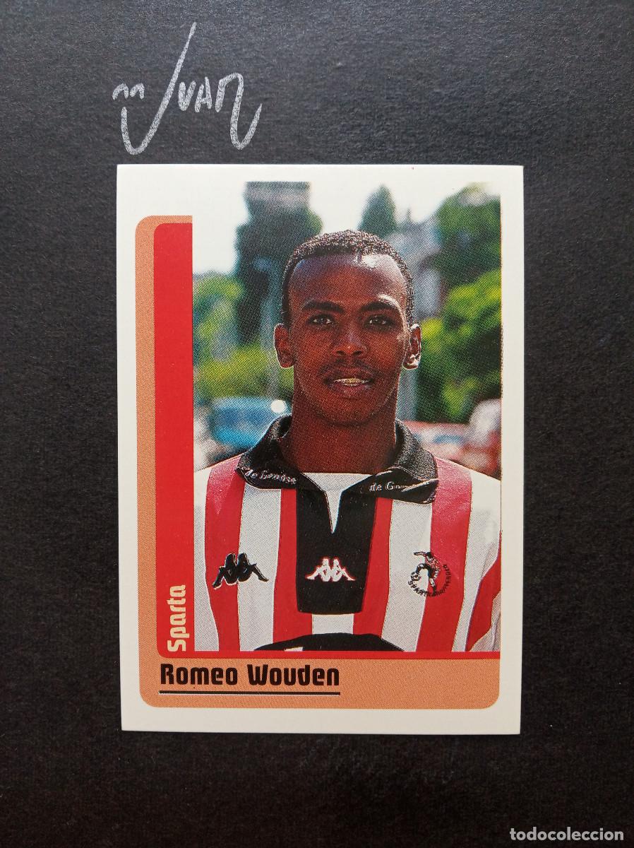 Cromos de f&uacute;tbol: N&ordm; 296 WOUDEN SPARTA ROTTERDAM ⚽ PANINI &reg; VOETBAL EREDIVISIE 1998 1999 98 99 SIN PEGAR NUNCA PEGADO