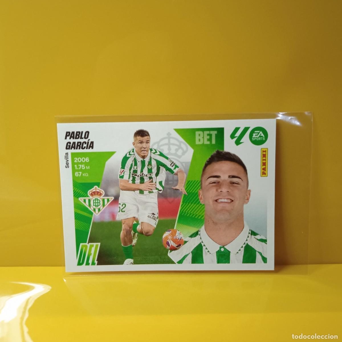 Cromos de f&uacute;tbol: EDICIONES ESTE 2025 2026 25 26 REAL BETIS PABLO GARC&Iacute;A 16 (2&ordf; EDICI&Oacute;N)