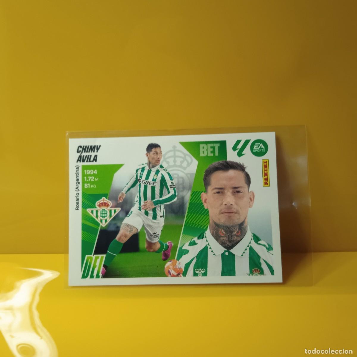 Cromos de f&uacute;tbol: EDICIONES ESTE 2025 2026 25 26 REAL BETIS CHIMY &Aacute;VILA 19 BIS (4&ordf; EDICI&Oacute;N)