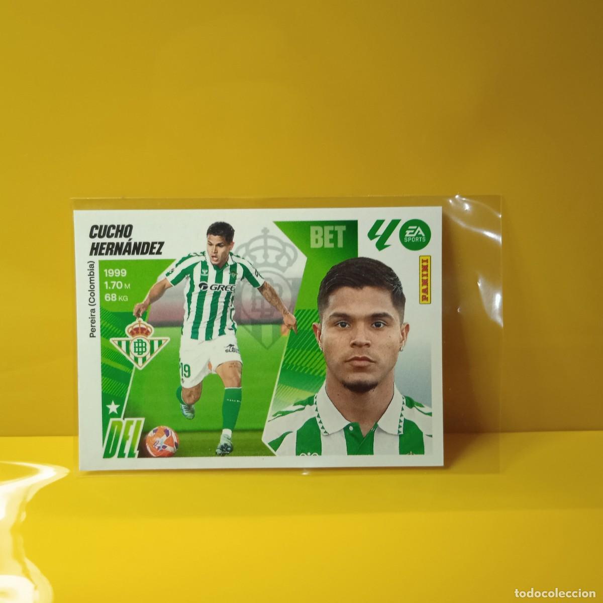 Cromos de f&uacute;tbol: EDICIONES ESTE 2025 2026 25 26 REAL BETIS CUCHO HERN&Aacute;NDEZ 20