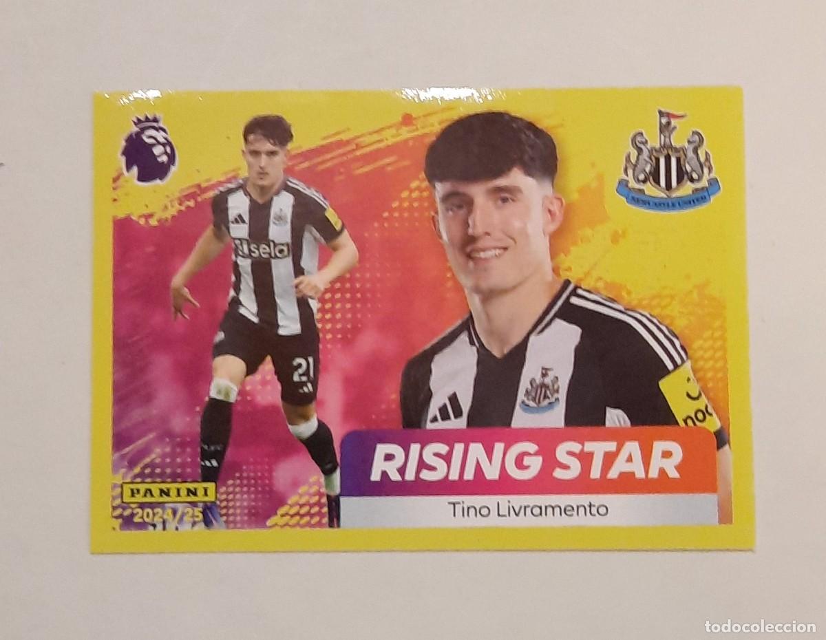 Cromos de f&uacute;tbol: Tino Livramento Rising Star #485, Premium League 2024-25
