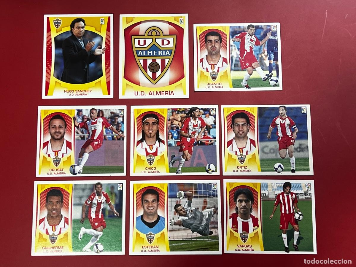 Cromos de f&uacute;tbol: LOTO 16 CROMO DE F&Uacute;TBOL. LIGA 09-10. U.D.ALMERIA. COLECCIONES ESTE. TODOS DIFERENTES.