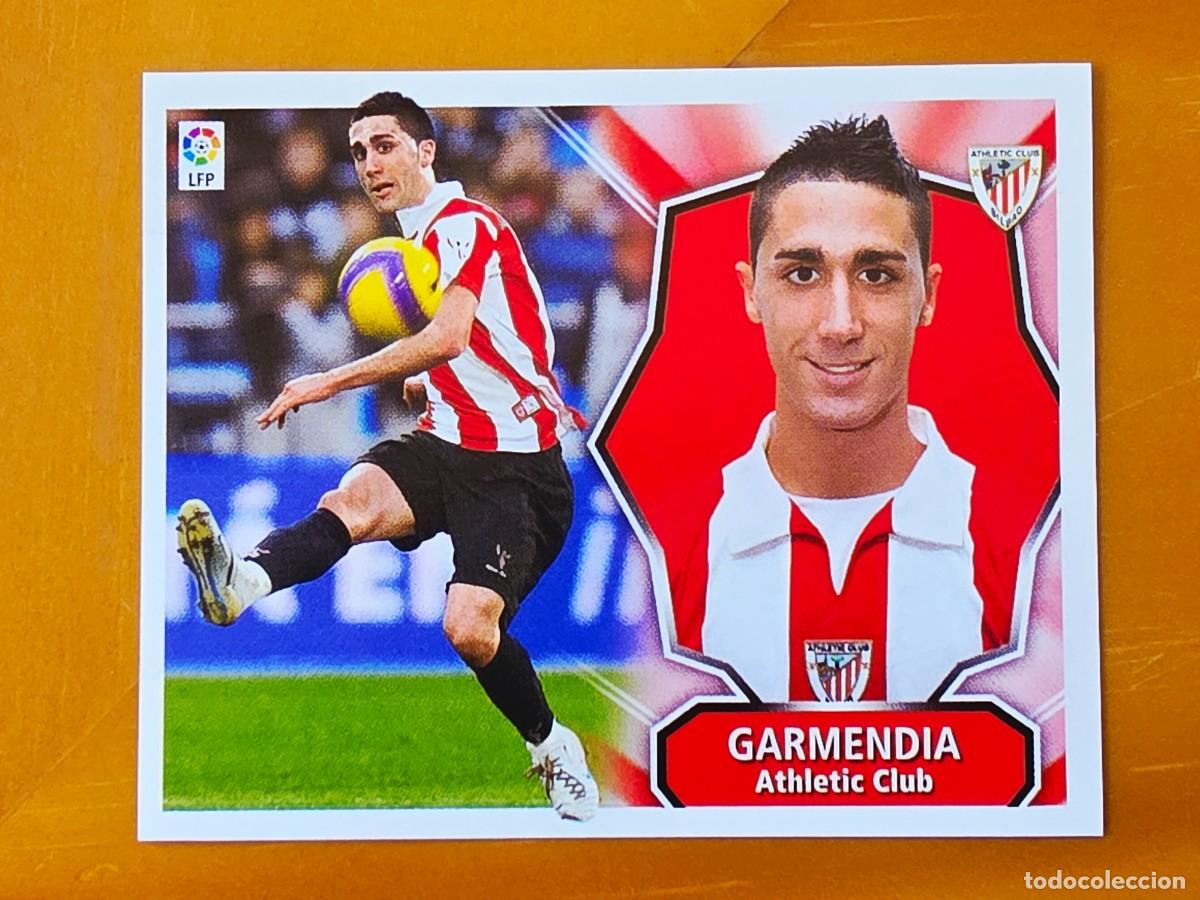 Cromos de f&uacute;tbol: Joseba Garmendia, Athletic Club de Bilbao, Panini Ediciones Liga Este 2008 2009 08 09, sin pegar