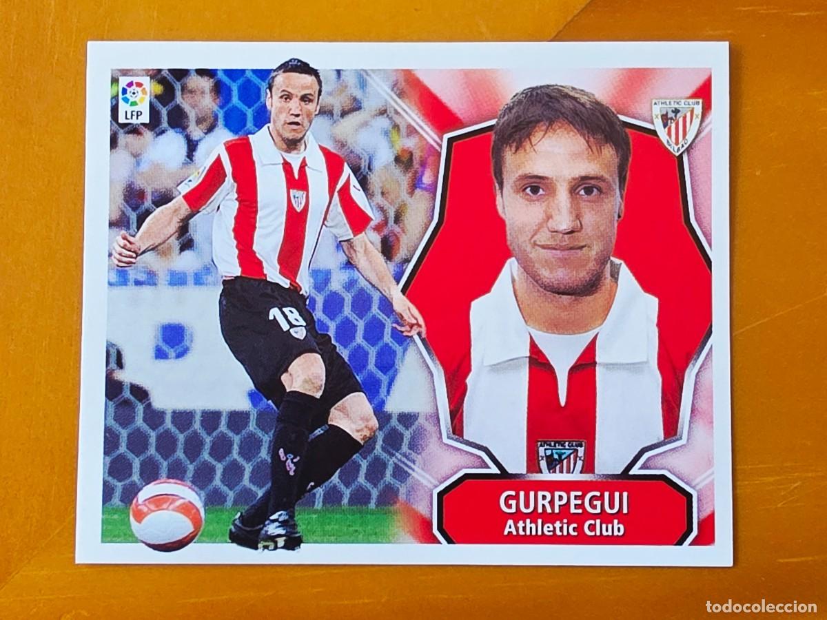 Cromos de f&uacute;tbol: Carlos Gurpegui, Athletic Club de Bilbao, Panini Ediciones Liga Este 2008 2009 08 09, sin pegar