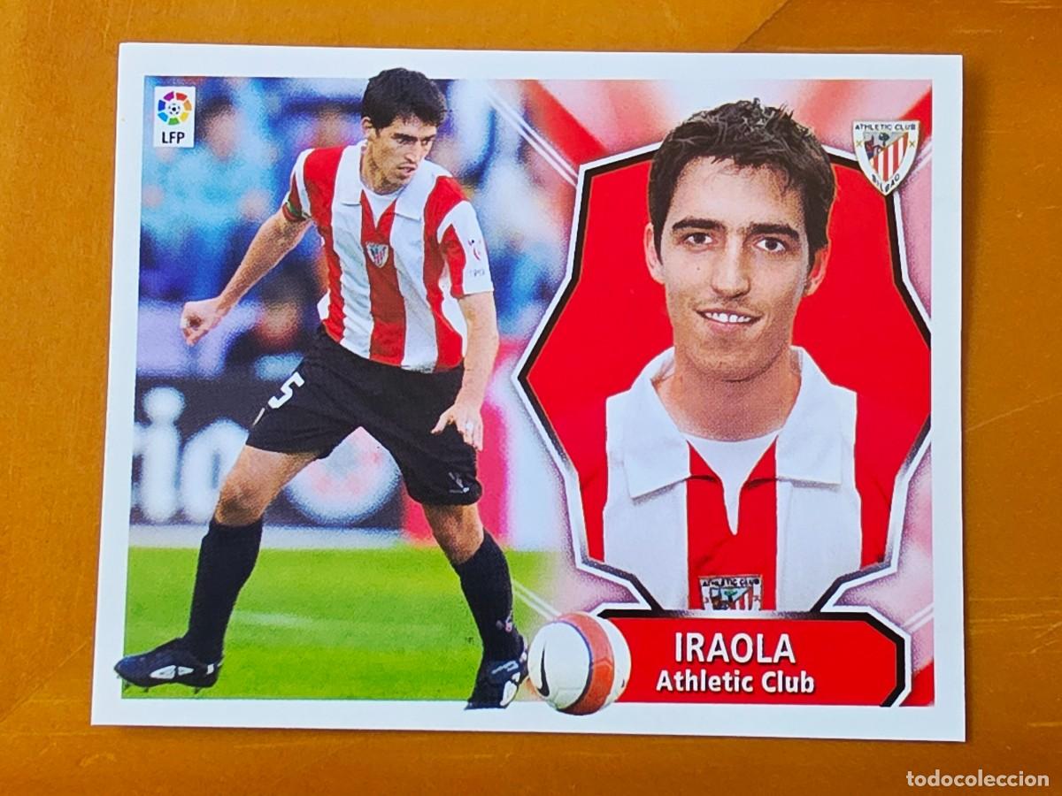 Cromos de f&uacute;tbol: Andoni Iraola, Athletic Club de Bilbao, Panini Ediciones Liga Este 2008 2009 08 09, sin pegar