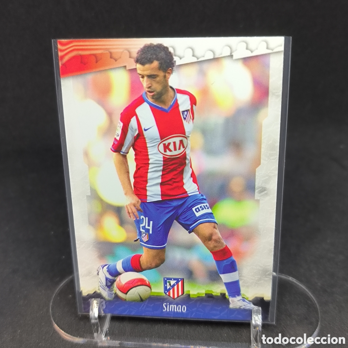 Cromos de f&uacute;tbol: Simao Sabrosa Mundicromo 2009