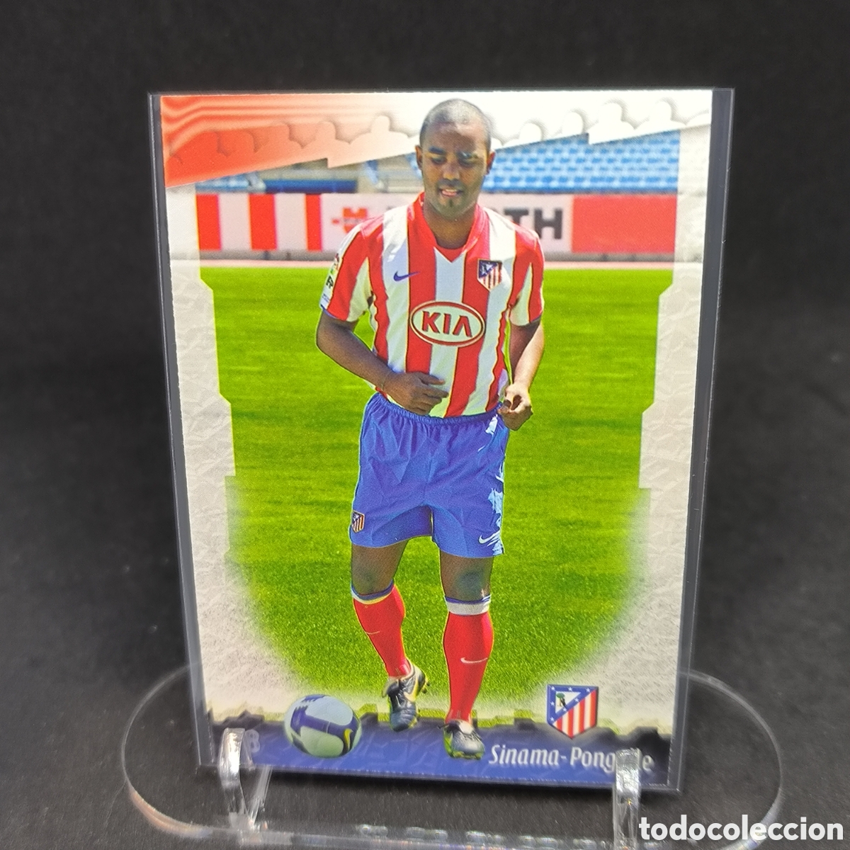 Cromos de f&uacute;tbol: Florent Sinama-Pongolle Mundicromo 2009