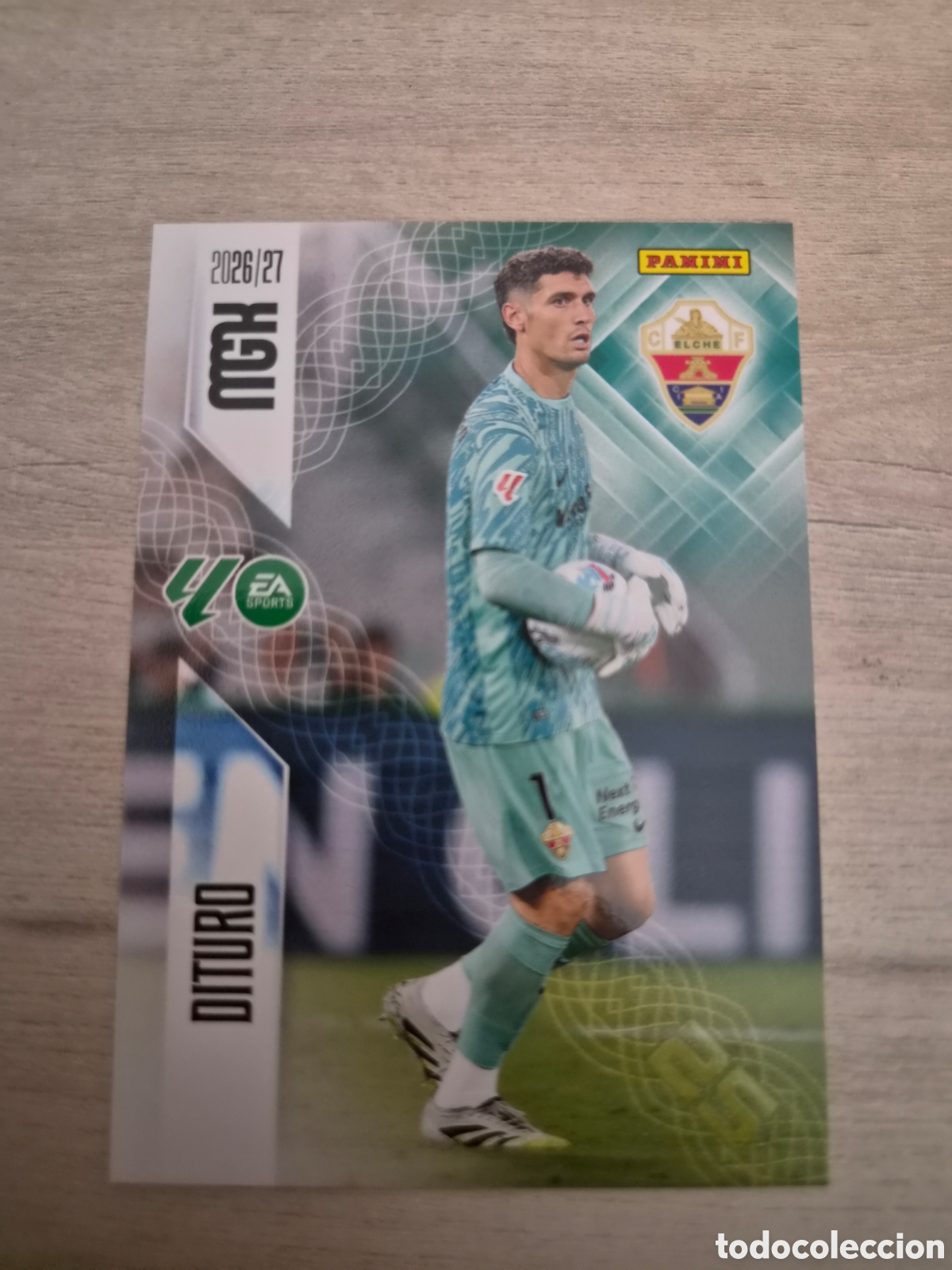 Cromos de f&uacute;tbol: N&deg;146 Elche Dituro Megacracks 26/27