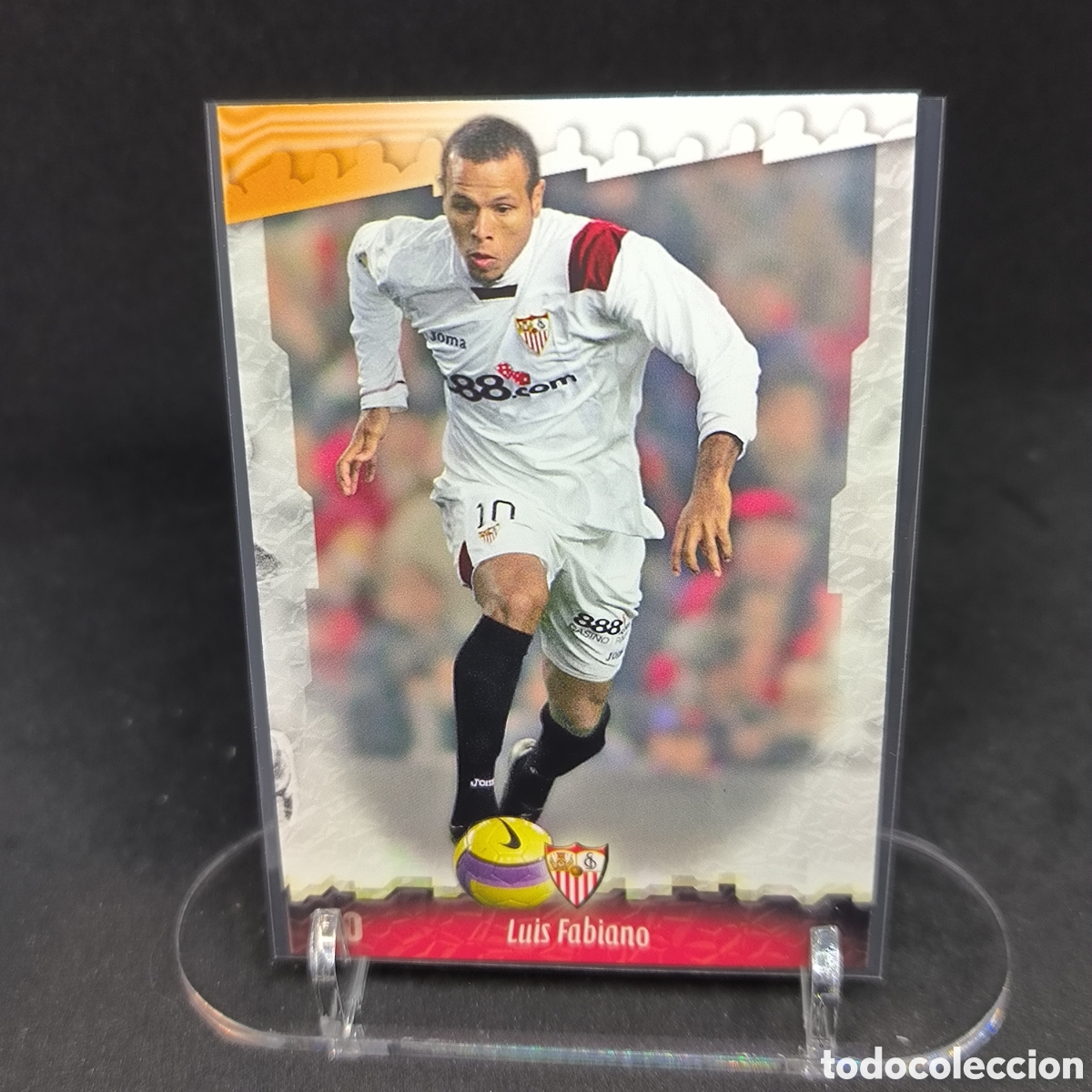 Cromos de f&uacute;tbol: Luis Fabiano Mundicromo 2009